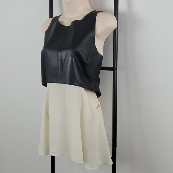 Patterson J. Kincaid PJK droplet peplum tank top - Picture 3 of 9